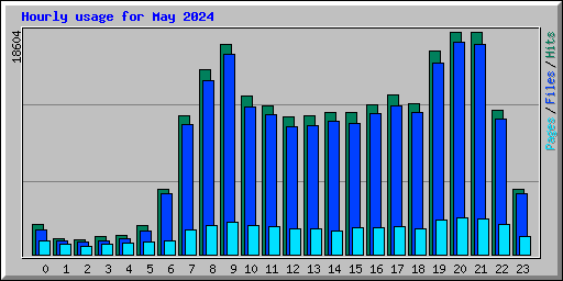 Hourly usage for May 2024